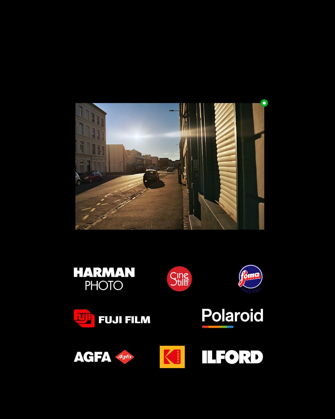 Support de vos pellicules argentiques. Granit aime le grain.